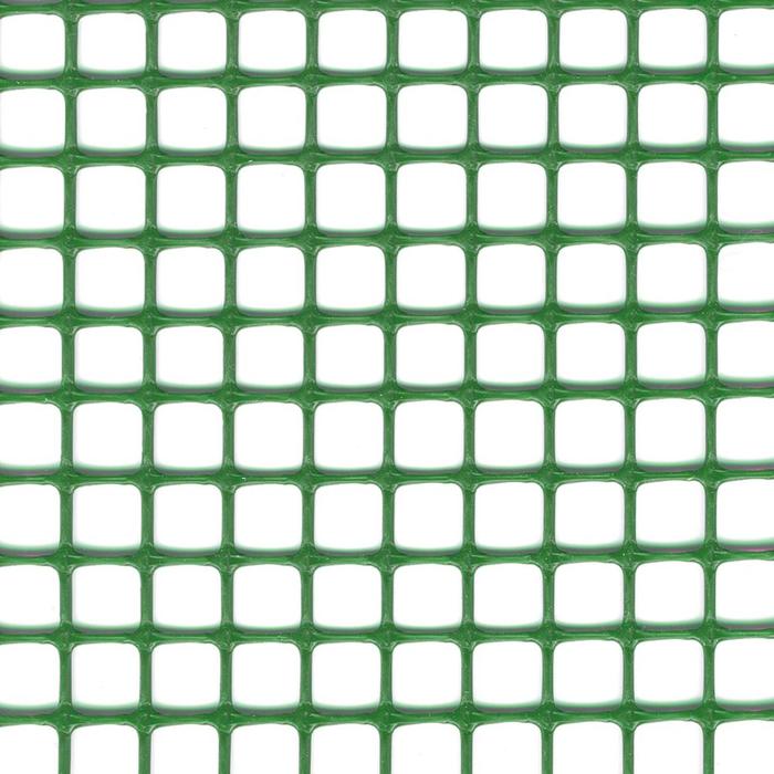 Сетка садовая, 0,5 × 5 м, ячейка 1 × 1 см, пластик, зелёная, Quadra 10