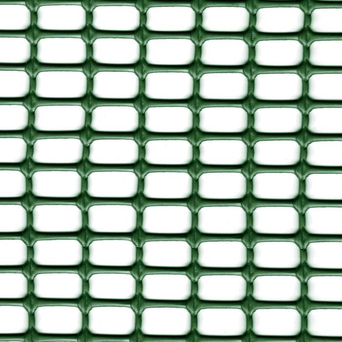 Сетка садовая, 1 × 50 м, ячейка 1,5 × 1 см, пластик, зелёная, HOBBY 10