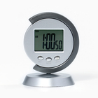 Часы - будильник электронные "Таурис" настольные с календарем, 7.7 х 11 см, ААА - фото 9156429