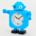 Часы - будильник настольные "Робот" с органайзером, дискретный ход, d-6.5 см, 12 х 15 см, АА - Фото 3
