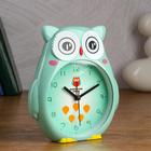 Часы - будильник настольные «Совушка», дискретный ход, циферблат d-11 см, 14.5×16 см, АА - Фото 5