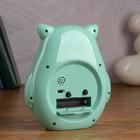 Часы - будильник настольные «Совушка», дискретный ход, циферблат d-11 см, 14.5×16 см, АА - Фото 6