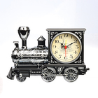 Часы настольные будильник детский «Паровоз», циферблат d-6 см, 11×18 см - Фото 2