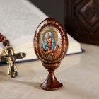 Сувенир Яйцо на подставке икона "Божья Матерь Умиление" - фото 11802703