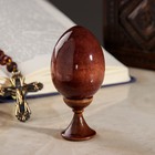 Сувенир Яйцо на подставке икона "Божья Матерь Умиление" - Фото 2