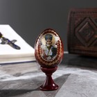 Сувенир Яйцо на подставке икона "Николай Чудотворец" - фото 9232119