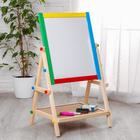УЦЕНКА Мольберт детский двухсторонний «Премиум» в собранном виде — 65×38.5×35 см; рабочая поверхность 35×40 см - Фото 2