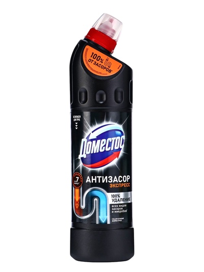 Средство от засоров в трубах, Domestos 750 мл