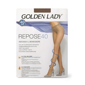 Колготки женские Golden Lady Repose, 40 den, размер 3, цвет visone