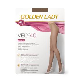 Колготки женские Golden Lady Vely, 40 den, размер 2, цвет cognac
