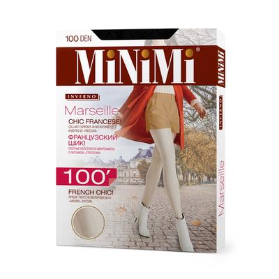 Колготки женские MiNiMi Marseille, 100 den, размер 2, цвет nero