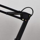 Лампа настольная Е27, на зажиме (220 В) черная h=55 см (811) RISALUX - Фото 5