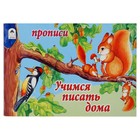 Прописи "Учимся писать дома" Серия альбомные - Фото 1