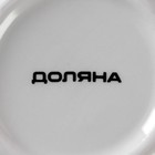 Сахарница-солонка Доляна «Свиристель», 150 мл, d=7 см, доломит, синяя - Фото 10