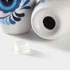 Набор для специй Доляна «Свиристель», 2 предмета: солонка, перечница, 130 мл, доломит - Фото 5