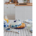 Блинница Доляна «Свиристель», d=23 см, цвет белый - Фото 8