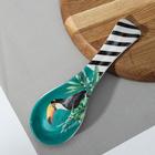 Подставка под ложку Доляна «Тропики», 22,3×7,1 см - фото 65984481