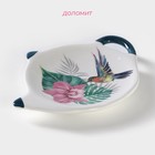 Подставка под чайный пакетик Доляна «Тропики», 12×9 см - Фото 2