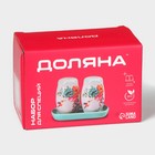 Набор для специй Доляна «Тропики», солонка, перечница, 130 мл, на подставке, доломит, разноцветный - Фото 9