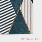 Коврик для ванной и туалета Доляна «Мелаж», 45×120 см - Фото 2