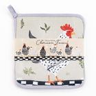 Набор кухонный «Светлой пасхи»: прихватка, подставка под горячее - Фото 6