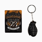 Подарочный набор «Самый крутой. 23 февраля», магнит и брелок - Фото 7