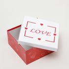 Набор коробок 6 в 1 "Признание в любви", 25,5 х 25,5 х 13 - 16 х 16 х 8 см - фото 24506927