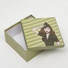 Набор подарочных коробок 10 в 1 «23 февраля», 25.5×25.5×13 - 7×7×4 см - Фото 6