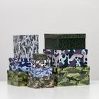 Набор коробок 10 в 1 «Милитари 2», 25.5×25.5×13 - 7×7×4 см - Фото 1