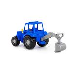 Трактор «Алтай» синий, с лопатой - фото 24397032