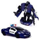Робот "Полицейский", трансформируется, цвета МИКС - Фото 2