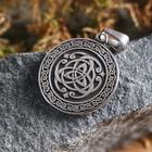 Оберег "Древо жизни", металл пьютер, художественное литье, d = 18 мм - фото 21192893