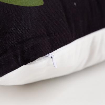 Подушка декоративная Этель "23 февраля" 40х40 см, велюр, 100% п/э