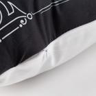 Подушка декоративная Этель "Настоящий джентельмен" 40х40 см, велюр, 100% п/э - Фото 3