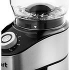 Кофемолка Kitfort KT-744, электрическая, 200 Вт, 160 г, серебристо-чёрная - Фото 4