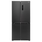 Холодильник HIBERG RFQ-490DX NFB, Side-by-side, класс А+, 490 л, инверторный, графит - Фото 1