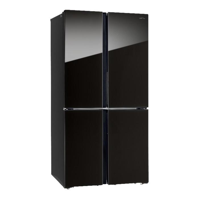 Холодильник HIBERG RFQ-500DX NFGB, Side-by-side, класс А+, 545 л, инверторный, чёрный - Фото 1