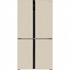 Холодильник HIBERG RFQ-500DX NFYm, Side-by-side, класс А+, 545 л, инвертор, бежевый мрамор - Фото 3