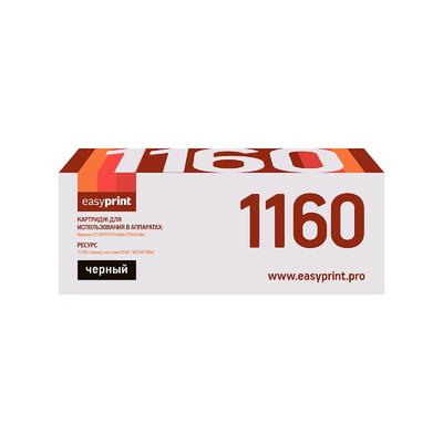 Картридж EasyPrint LK-1160 (TK-1160/TK1160/1160) для принтеров Kyocera, черный