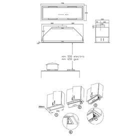

Вытяжка Körting KHI 9997 GW, встраиваемая, 950 м3/ч, 5 скоростей, 90 см, белая