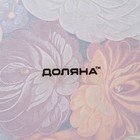 Тарелка Доляна «Народные мотивы», d=18 см, стекло, чёрная - Фото 6