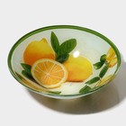 Салатник Доляна «Дольче», 600 мл, 18×4.5 см, стекло - Фото 3