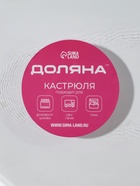 Набор кастрюль для запекания Доляна «Гратен», 2 предмета: 1 л, 1.5 л, с крышками, жаропрочное стекло, прозрачный - Фото 6