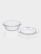 Набор кастрюль из жаропрочного стекла для запекания Доляна «Гратен», 3 предмета: 0.7 л, 1 л, 1.5 л, с крышками - Фото 12