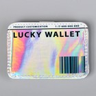 Картхолдер Lucky wallet с зажимом, 10 х 7,5 см - Фото 2