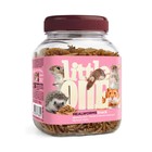 Лакомство Little One «Мучной червь» для всеядных грызунов, 70 г - Фото 1