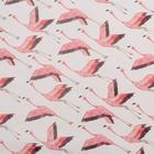 Бумага упаковочная глянцевая двухсторонняя «Фламинго», 70 х 100 см - Фото 2