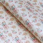 Бумага упаковочная крафт "Макаруны", МИКС, 50 х 70 см - Фото 3