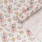 Бумага упаковочная крафт "Макаруны", МИКС, 50 х 70 см - Фото 8