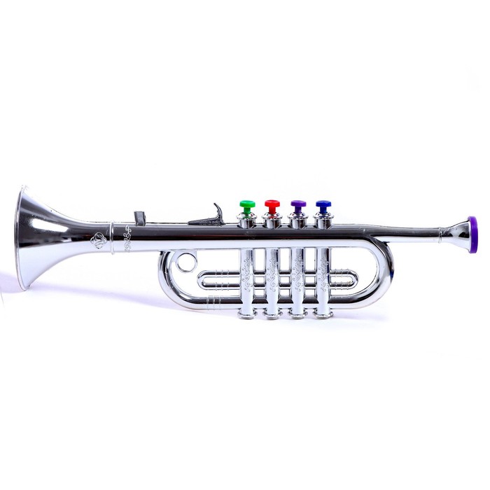 Игрушка музыкальная «Труба», цвета МИКС - фото 1907184991